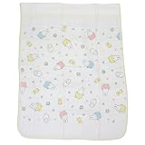 西川 リビング 日本製 ミッフィー ベビー4重ガーゼケット ベビータオルケット 80×100cm ＭＦダンス 1521-50082