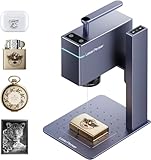 LaserPecker3 レーザー彫刻機 金属＆プラスチック＆アクリル専用 レーザー刻印機 携帯式家庭用 4K/0.01mm高精度 48000mm/min 手持ち彫刻 工業用フィールドミラー 可視化フォーカス調整 ライブプレビュー機能搭載 日本語アプリ操作 PC操作対応 ジュエリーレーザー刻印 適格請求書発行可 レーザークラス１
