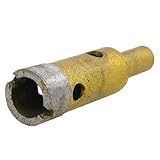 uxcell ドリルビット 大理石　ダイヤモンド コアドリル　　直径18mm