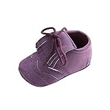 Tonsee 可愛い ベビー シューズ タッセル付き ファーストシューズ 柔らか 幼児の靴 アンチスリップ (11CM, パープル)