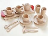 ままごとキッチン　ミニ食器16pcsセット　木のおもちゃ