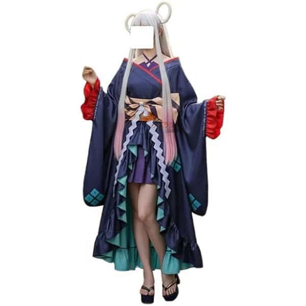 Amazon.co.jp: GGcosplay 超かぐや姫！月見ヤチヨ コスプレ衣装 髪飾り