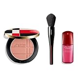 SHISEIDO エンハンサーキット | カラー＋グロウ エンハンサー 04 Coral Moonstone 7g + MARU FUDE マルチ フェイスブラシ + アルティミューン美容液小型（10g) | フェイス & アイカラー | パウダータイプ | 無香料 | スキンケア パウダー つや | 資生堂