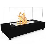 Regal Flame Avon Fire Pitテーブルトップポータブルバイオエタノール暖炉inブラック