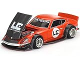 トゥルースケール ミニチュアモデルカー 日産フェアレディZ Kaido GT "Orange Bang" Larry Chen V1 限定版 1/64 ダイキャストモデルカー 海堂ハウス KHMG100