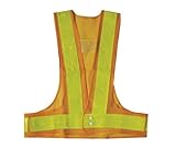SAFETY VEST 安全ベスト　70mm幅反射テープ　イエロー×イエロー　フリーサイズ