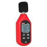 Baosity サウンドメーター　音量計　騒音計　低消費電力　デジタル　液晶　LCD 　30〜130dB　3.0-3.5V　自動　赤