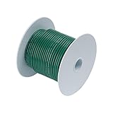 Calterm 52143 Primaryワイヤ, 100 '。、14 AWG、グリーン