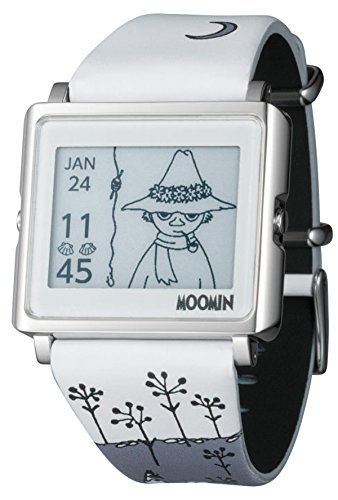[エプソン スマートキャンバス]EPSON smart canvas ムーミンキャラクター スナフキン 腕時計 W1-MM10210