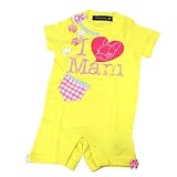(クリスタルボール)Crystal Ball 半袖 Tシャツ 子供服 ベビー 幼児 女の子 Hippie ヒッピー イエロー