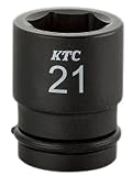京都機械工具(KTC) インパクトレンチ ソケット 6角 BP4-23P-S 仕様サイズ:23×全長:43×差込角:12.7mm