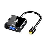 Biaze Mini DisplayPort - VGA アダプタ – Mini DP インターフェース搭載ノートパソコン用 1080P ビデオコンバータ