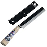 手打鋼付 ケース付 竹割鉈両刃 07043