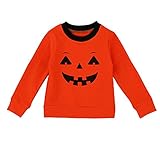 Tovadoo 子供服 ベビー服 男女共用 パーカー 長袖 秋冬 ハロウィン 南瓜モチーフ 可愛い ファッション パーティー 旅行 保育園