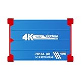 TreasLin 真の4K録画 USB3.0キャプチャーボード ゲームキャプチャーボード4K60FPS入力 4K60FPSパススルー 4K30FPS録画と配信 ゲーム実況生配信、画面共有、録画、ライブ会議に適用 キャプチャーカード HSV3215JP