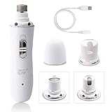 電動爪トリマー ペット用 Fomei 犬 猫 2018新開発 二段階スピード ペット用電動爪切り ネイルグラインダー 【静音設計】 【安全】 【USB充電式】 犬猫 電動 爪切り 爪とぎ 爪きり 爪やすり ネイルケア 小型犬/中型犬/大型犬/猫 通用 日本語取扱説明書付き