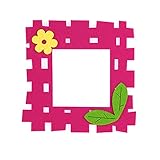 5 PCSかわいい漫画は、装飾のためのローズ小花をステッカーウォールステッカー・壁用シールスイッチフェルト