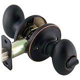Designers Impressions Somerset Design Oil Rubbed Bronze Privacy Door Knob (Bed & Bath) by Designers 