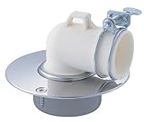 SANEI 【洗濯機ホース用の排水口取り付けパーツ】ツバ広洗濯機排水口 VP・VUパイプ兼用 H552-50