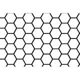 SheetWorld Fitted Square Playard Sheet 37.5 x 37.5 (Fits Joovy) - White Honeycomb - Made In USA by s