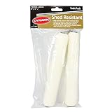 Dynamic HM005606 165mm x 6mm Mini Shed Resistant Paint Roller Refills, 2-Pack [並行輸入品]