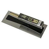 金長 本焼 シゴキ鏝 0.3mm厚 黒塗角柄 180mm