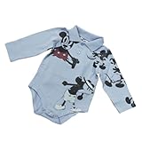 [ディーアンドジージュニア] D&G JUNIOR ベビー服 長袖ロンパース (ミッキーマウス) DGL1JO20BLU Mサイズ