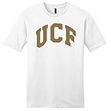 NCAA Central Florida Golden KnightsアーチソフトスタイルTシャツ、ホワイト、スモール