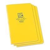 RITR 4 5/8X7 ステイプルノートブック(3冊セット) フィールド(入数:3冊) 351FX