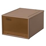 天馬 Fits フィッツケース ワイド (幅44×奥行53×高さ30cm) ブラウン L-53