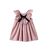 サクララ(Sakulala) ベビー服 女の子 ワンピース 花 可愛い ノースリーブ ドレス フリル プリンセスドレス オシャレ 花見 お出かけ 通園 発表会 記念日 プレゼント 1-5歳