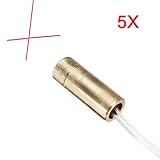 ILS - 5 pieces 5V 650nM 5mW Cross Diode Module
