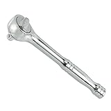 Pro-Grade 1/4-Drive Push to Release Ratchet Handle - Chrome Vanadium - Taiwan by ProTool