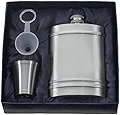 Visol VSET402 Arlington Pewter Hip Flask Gift Set