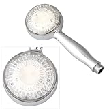 SODIAL(R)シャワー 9 LED ウォーターカラー変更　クロム