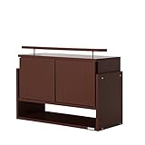 【JAJAN】フィギュアラック「ワイド」83シリーズ『セカンド-2nd』 奥行29cm専用上置きロータイプ 対応天井高225-252.5cm ブラウン【正規品】CR-8329USB[地震対策]