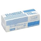 トーヨ:トーヨ クリーンテックスエコノミー白 242030 型式:242030(1セット:8000枚入)