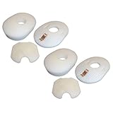 2 Pack Foam & Felt Filter Set for Shark XFFV300 Rocket HV300, HV301, HV302 HV303, HV305, HV310 Vacuu