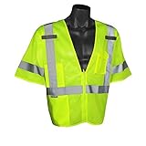 Radians SV3ZGM-L/XL Economy Mesh Class 3 Vest Hi-Viz Green Large/X-Large [並行輸入品]