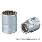 KTC(ケーテーシー) ソケット 9.5mm (3/8インチ) B3-15W-H