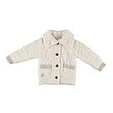 Barefoot Dreams ベアフットドリームズ コージシック トドラー　カーディガン [533] Cream/Stone (size:2T-3T) [並行輸入品]