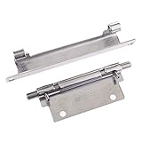 P Prettyia 窓　ドア　戸棚　引出し　金物　ラッチ　ロック　防錆　ステンレス　耐久性　シルバー