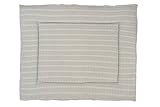 Jollein Playpen Quilt (80 x 100 cm, Grey) by Jollein