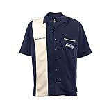 NFLシアトルシーホークス" Strike "メンズボーリングシャツ、2-xl