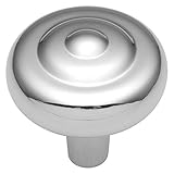 Hickory Hardware P206-26 1-1/8-Inch Eclipse Knob, Polished Chrome [並行輸入品]
