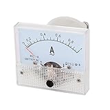 uxcell 　電流計　実験室　アナログパネル　AC 0-1A　電流測定　102g