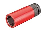 GEDORE 2178230 1/2' Impact Socket with Protective Sleeve, 21mm Width [並行輸入品]
