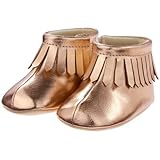 ジンボリー GYMBOREE/ フリンジ ブーティーズ ローズ ゴールド シューズ 9cm【並行輸入】