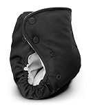 BabyKicks Basic Cloth Diaper Snap Closure, Black by BabyKicks [並行輸入品]