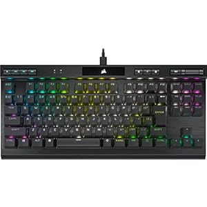 CORSAIR K70 RGB TKL CHAMPION OPX Corsair独自OPX軸採用 日本レイアウト テンキーレス 日本語配列 ゲーミングキーボード CH-911901A-JP